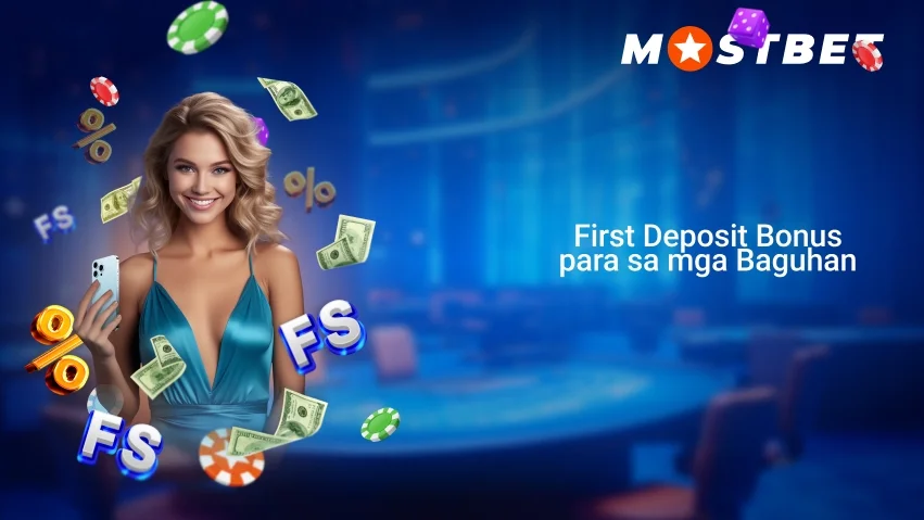 First Deposit Bonus para sa mga Baguhan
